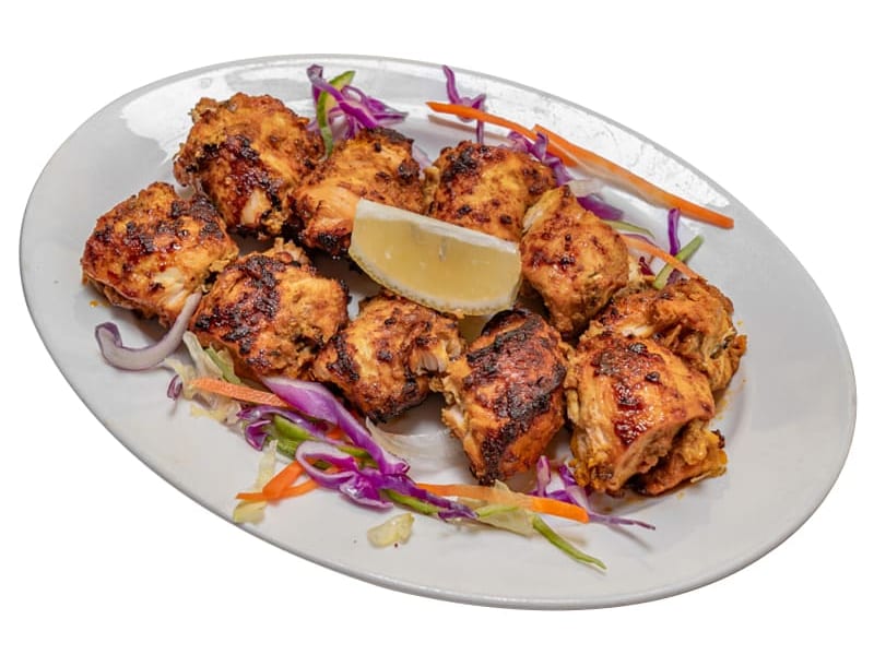 Bihaari Boti, Chicken marinated in yogurt, spices and herbs, grilled to smoky perfection, Sufraq Karachi