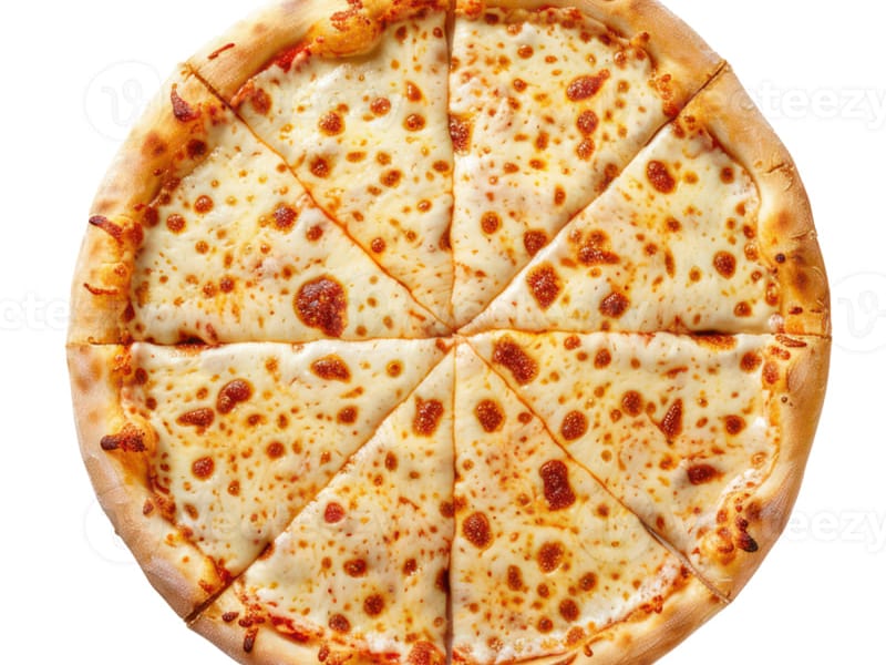 Cheesy Lover Pizza, Cheese and pizza sauce, for the purists, Sufraq Karachi