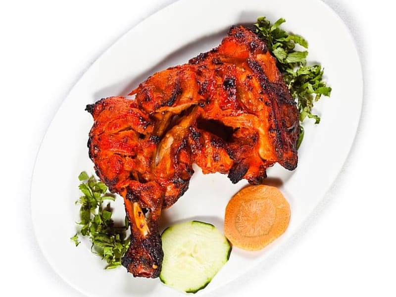 Tikka Chest, Marinated chicken chest, charcoal-grilled with smoky, spiced flavour, Sufraq Karachi