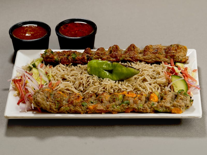 Sufraq Turkish Kebab, charcoal-grilled and smoky